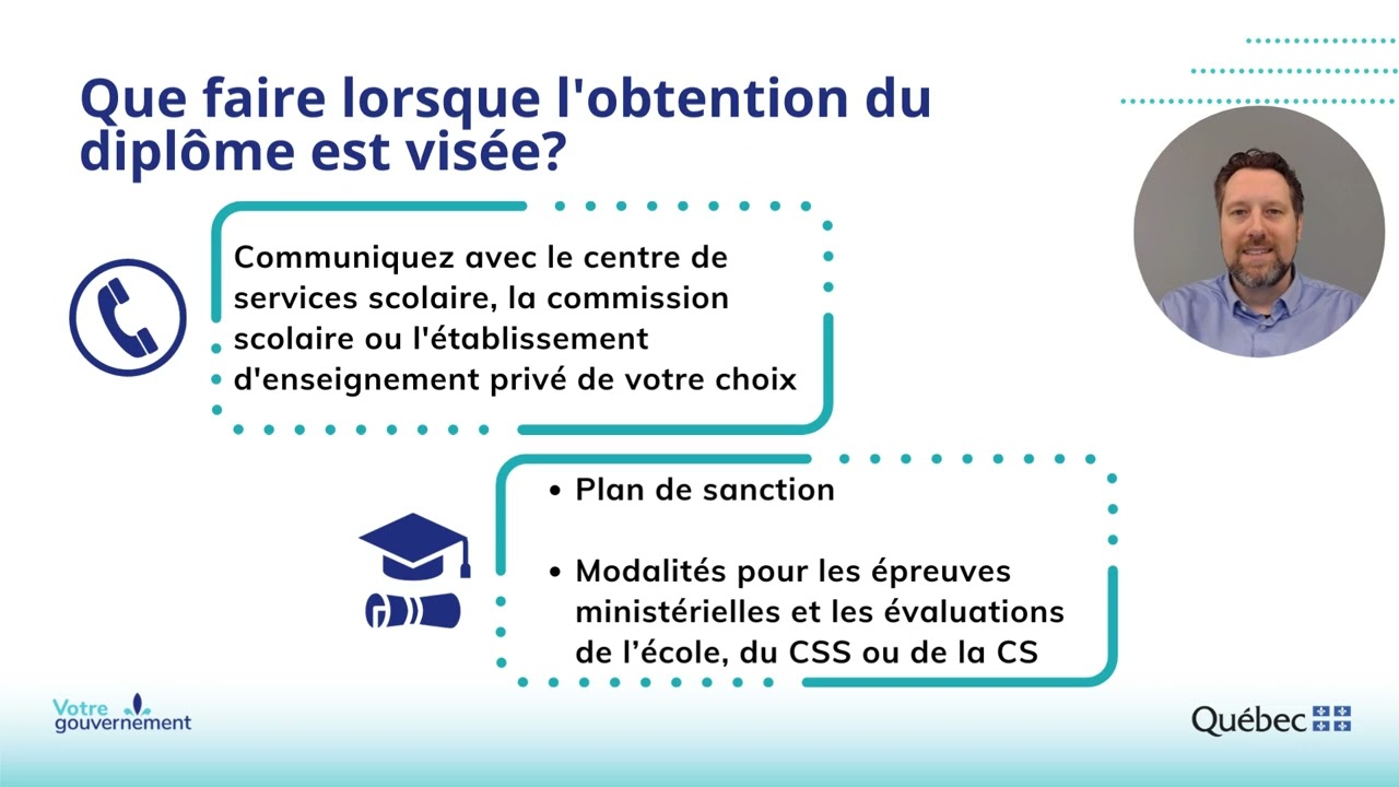 En savoir plus - DES et obtention d’unités en contexte d’enseignement à la maison