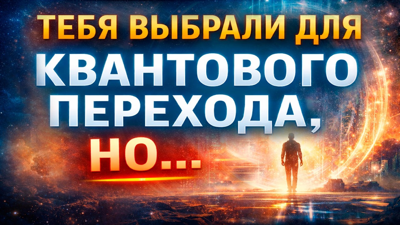 ✨ЕСЛИ ЭТО ПРОИСХОДИТ С ТОБОЙ, значит, Высшие Силы выбрали тебя для квантового перехода. Готовься!