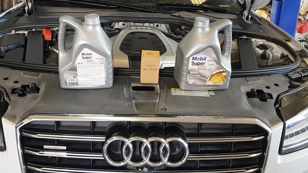 Audi A8 ABL  Oil Change
