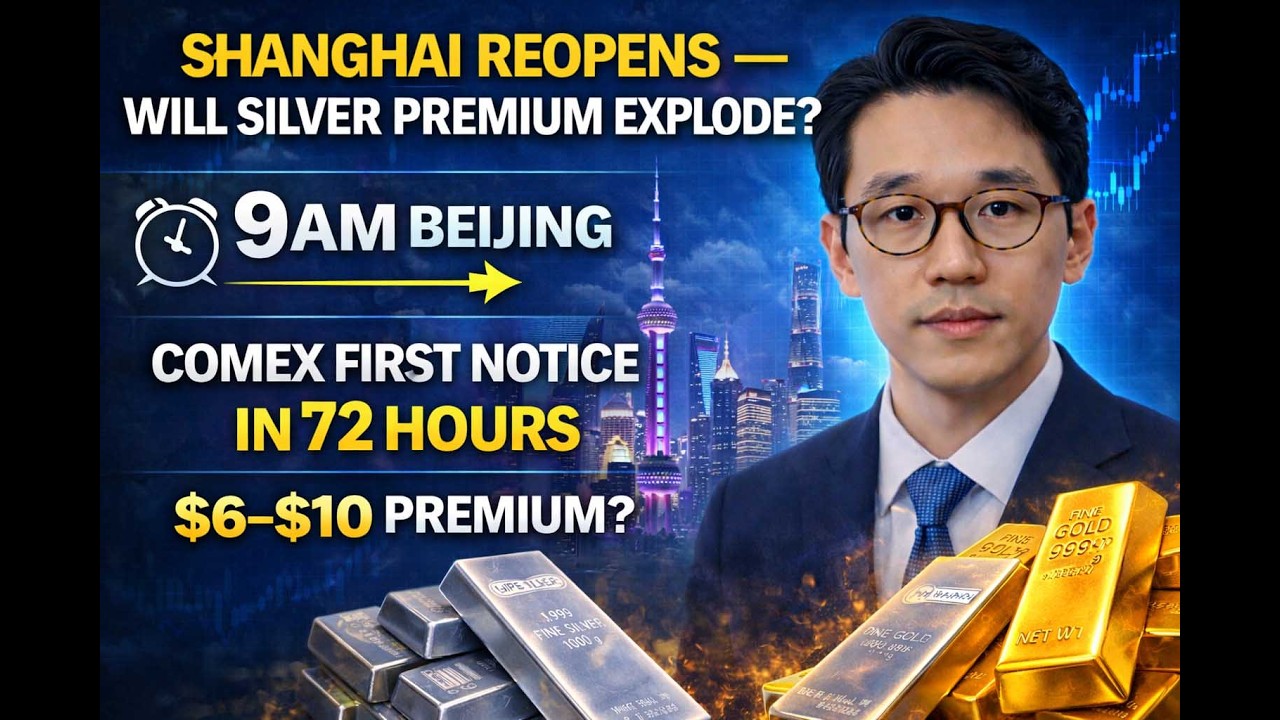Shanghai Reopens — Will Silver Premium Explode? COMEX First Notice in 72 Hours