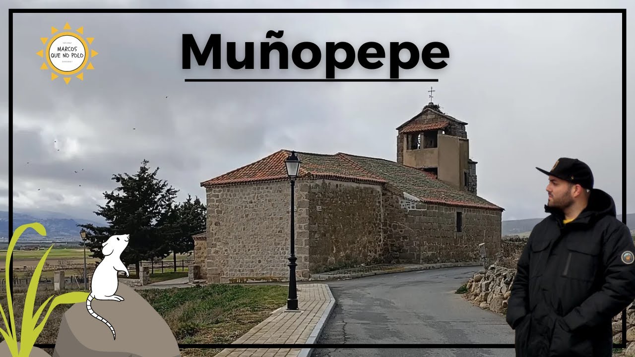🟢 MUÑOPEPE (Ávila), Pueblo de origen medieval en el Valle Amblés con pinturas rupestres.
