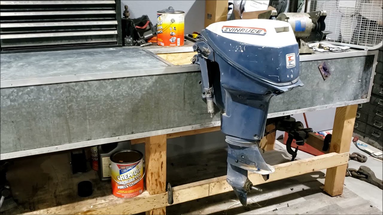 Evinrude 9.5 HP Outboard; Various Repairs