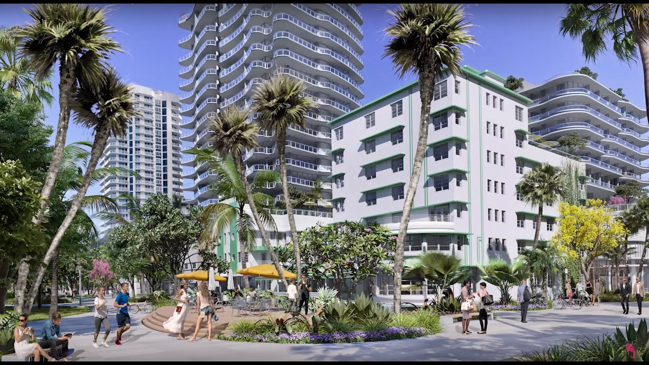 OCEAN TERRACE STREETSCAPE | Claro Development | by Elephant Skin