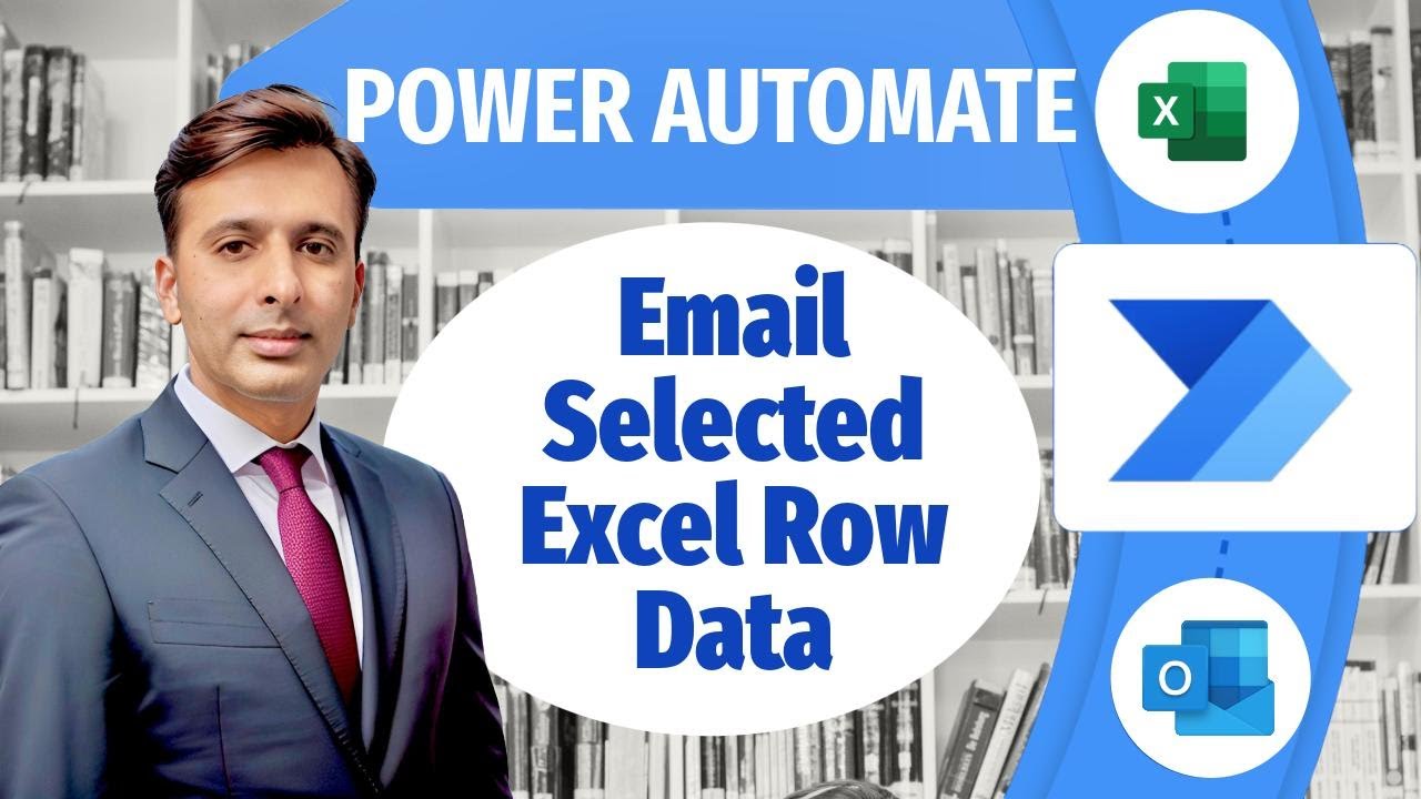 Отправить выбранные строки Excel по электронной почте с помощью Power Automate