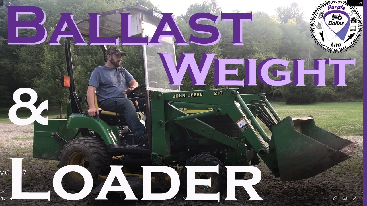 #41:  Loader install on John Deere 2210. 