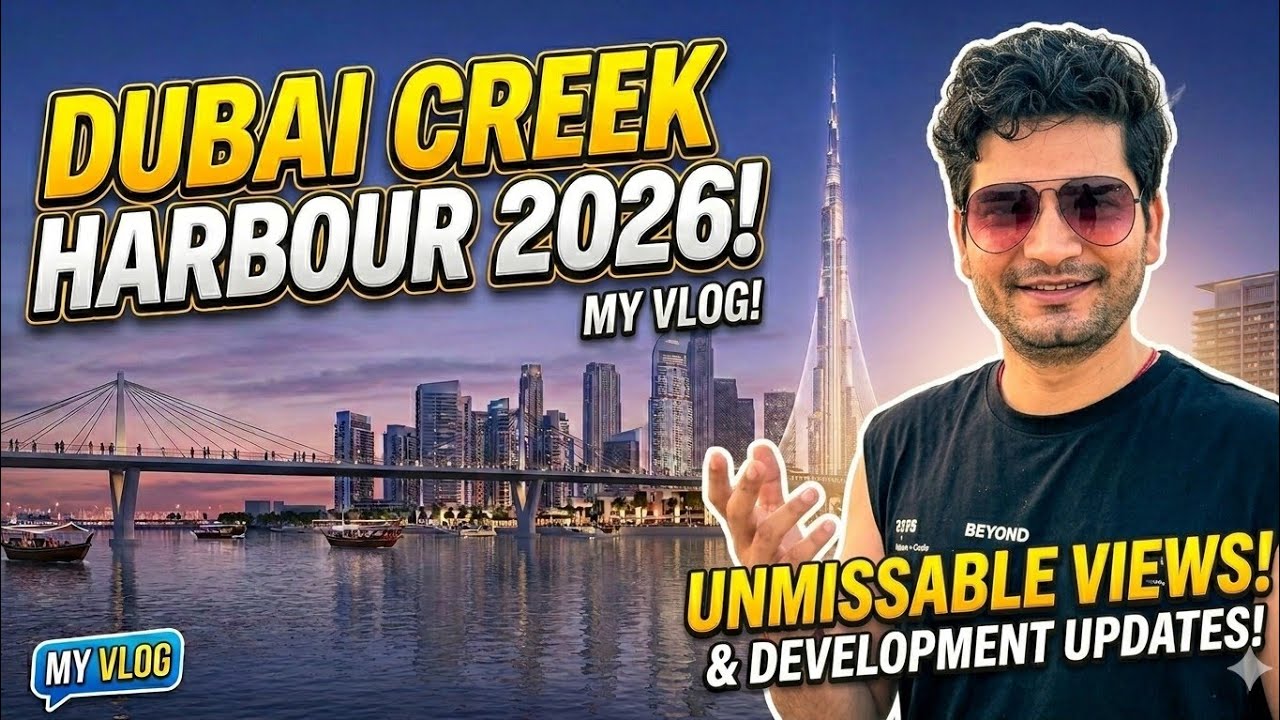 Here we go............. Dubai Creek Harbour | Dubai | Vlog | 2026
