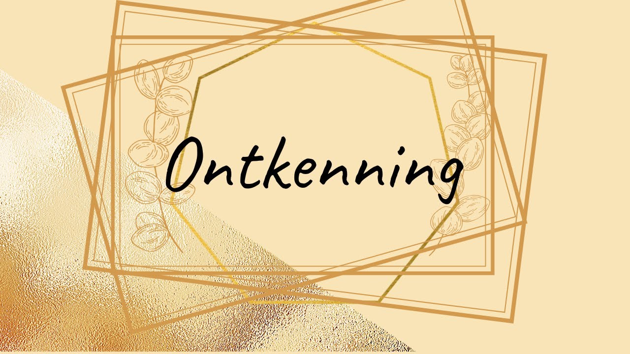 ONTKENNING || NEGATIVE IN AFRIKAANS