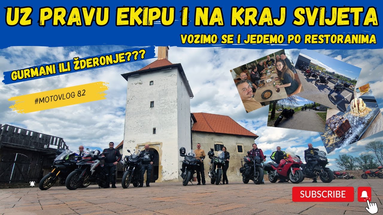 Društvo uživa u vožnji a kud idemo nije bitno / #motovlog 82