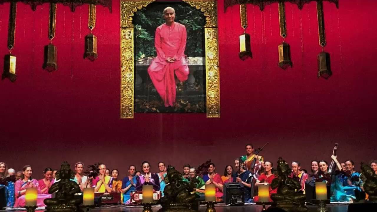 Sri Chinmoy Bhajan Singers at concert  Songs of the Soul