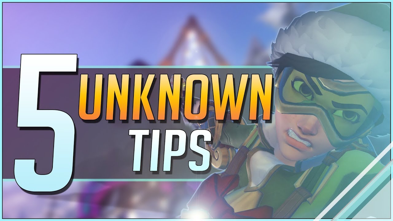 5 UNKNOWN OVERWATCH TIPS you should know!