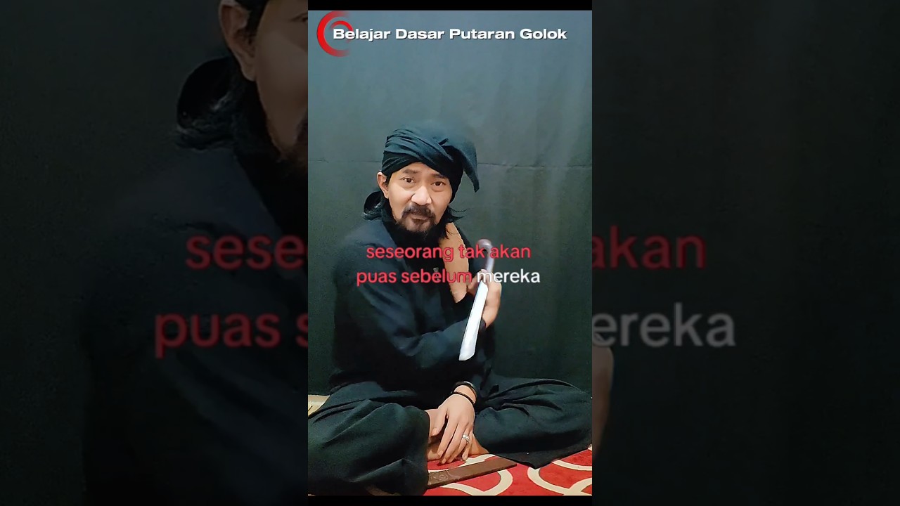 SALAM BUDAYA 🔺 Belajar Dasar Putaran Golok