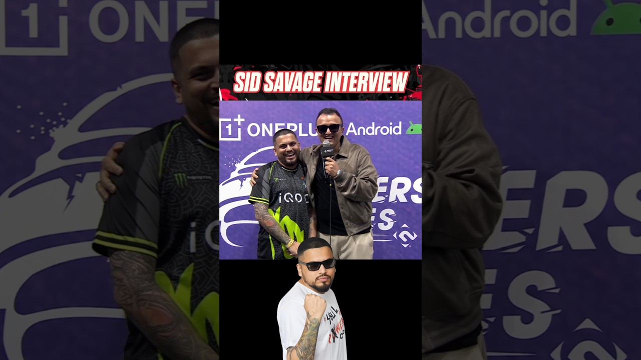Sid Savage Interview #s8ulsid #ankiibot #bgms #bgms2025 #teamsoul #s8ul #godlike #soulgoblin