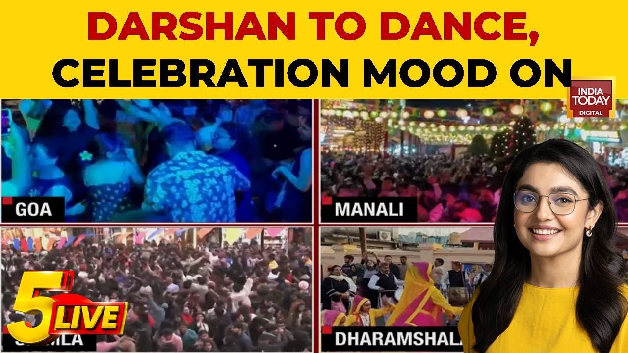 New Year 2026: From Goa&rsquo;s Beaches To Varanasi&rsquo;s Ghats, India Rings In The New Year | India Today