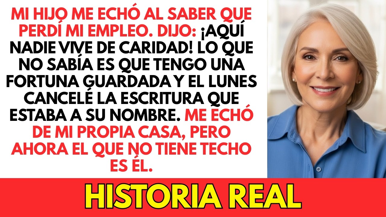 Mi Hijo Me Echó Al Saber Que Perdí Mi Empleo. Dijo: 