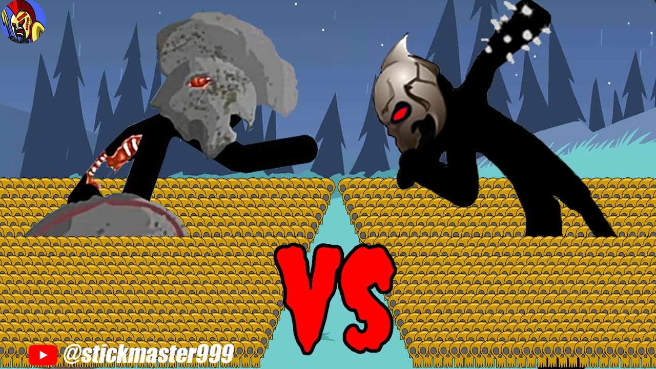 STICK WAR LEGACY | Эпическая битва между боссом армии, зомби и финальным боссом армии | STICK MASTER