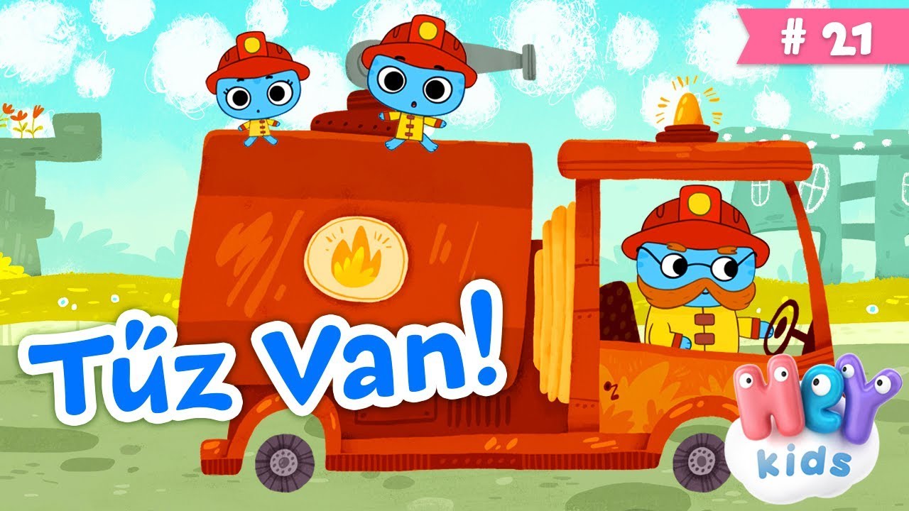 Kit és Kate : Tűz Van! | Teljes mesék magyarul - HeyKids