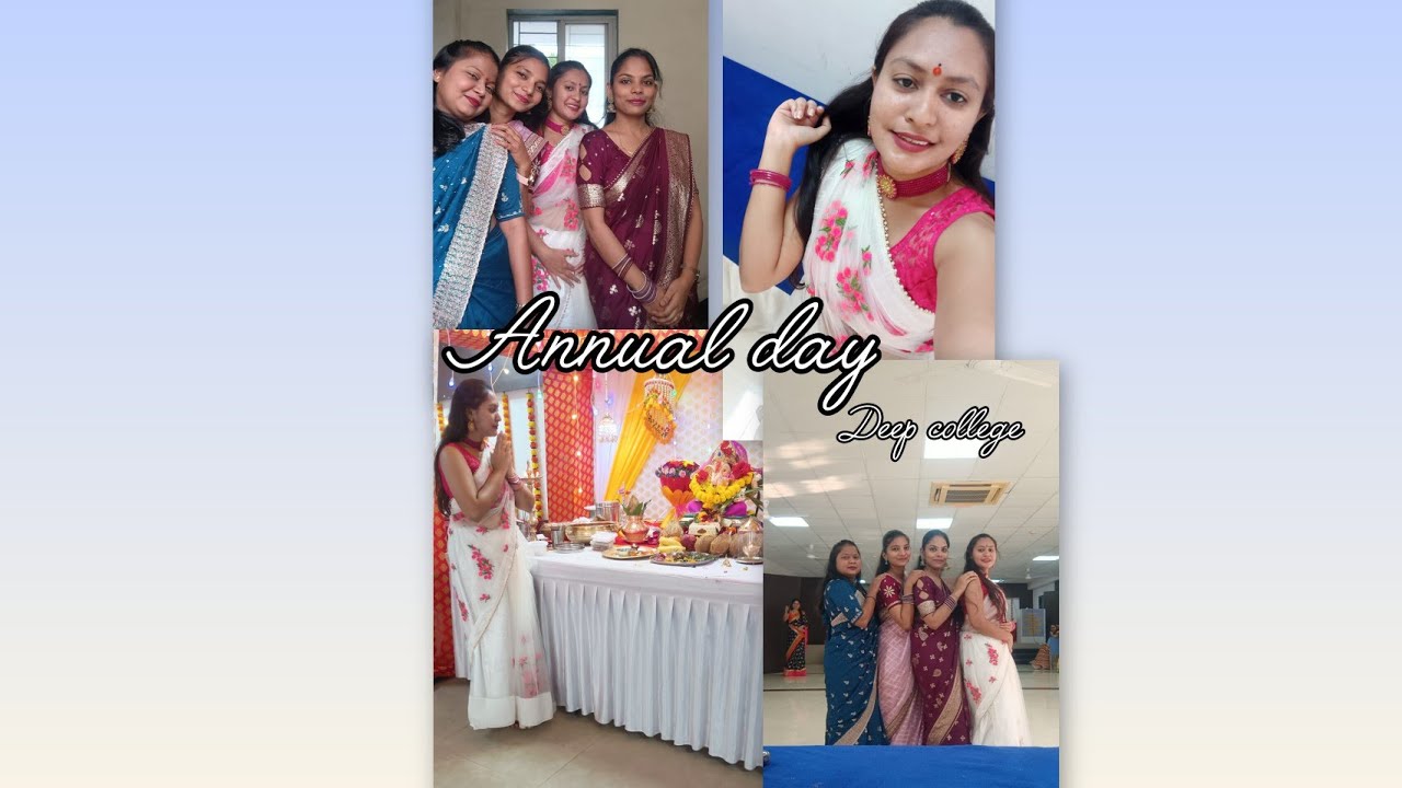 || Annual day || Deep college || Saravali Palghar || # video 🥰