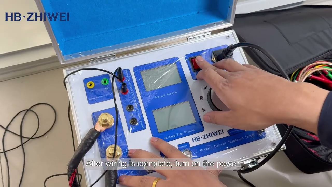 #233# ZW500 Primary injection current tester #test #zhiwei