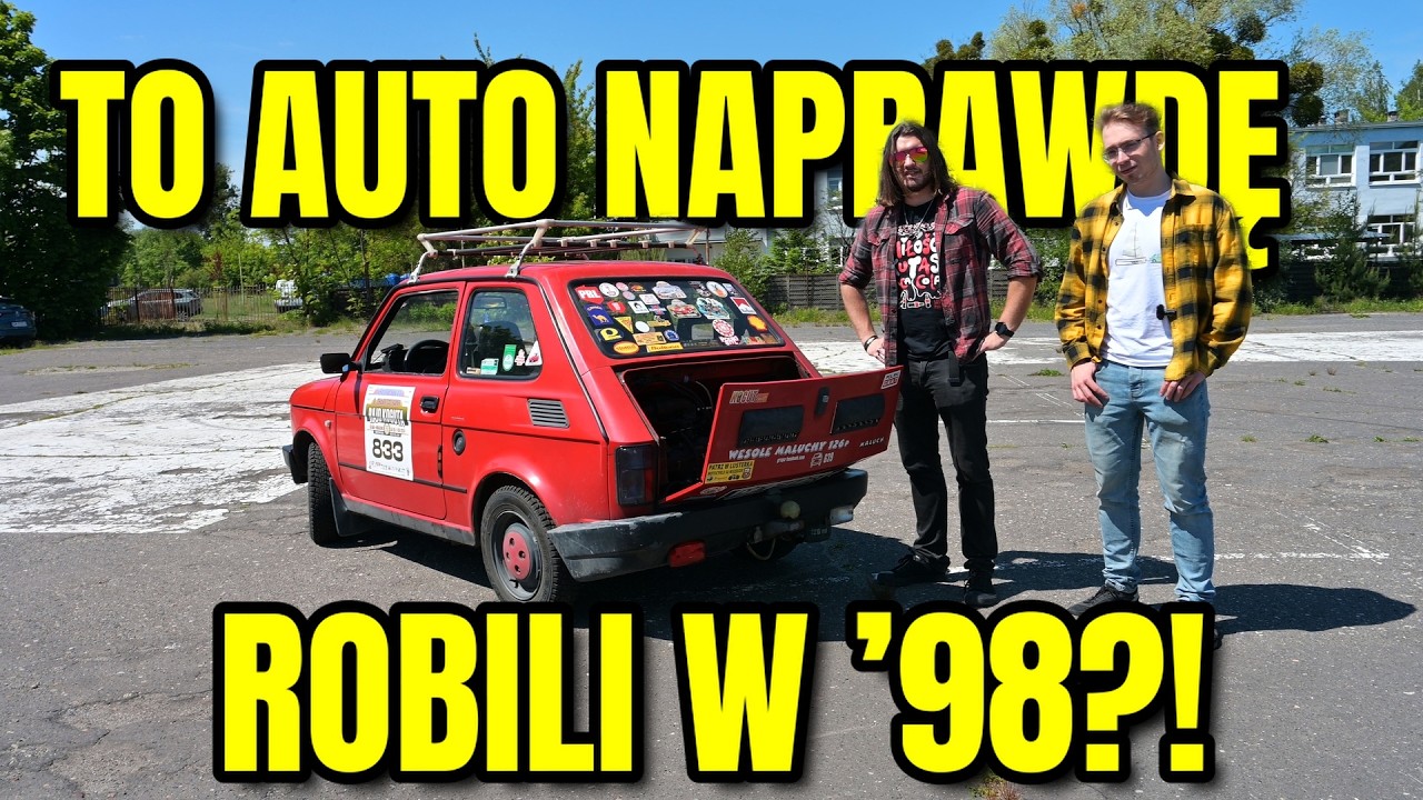 Fiat 126elx - Maluch z ostatniego roku produkcji Fiata Cinquecento
