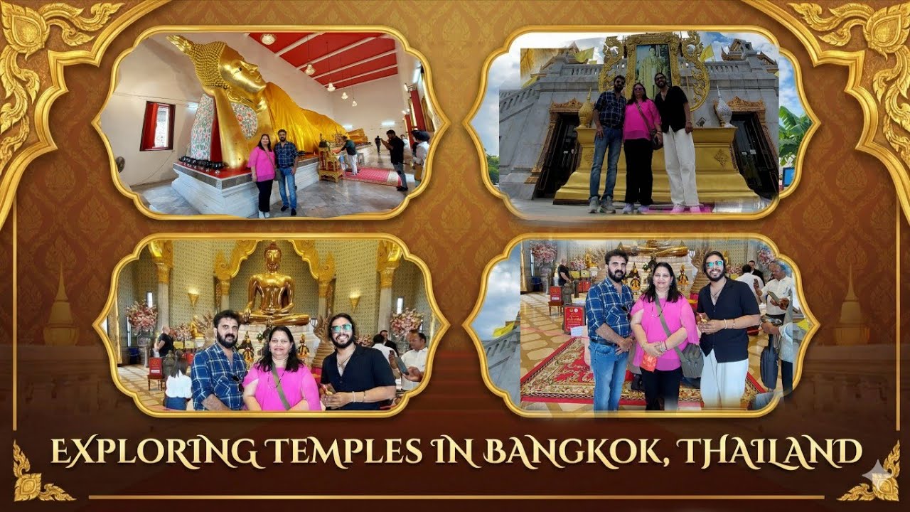 Exploring the GOLDEN Buddha & Wat Pho 🇹🇭