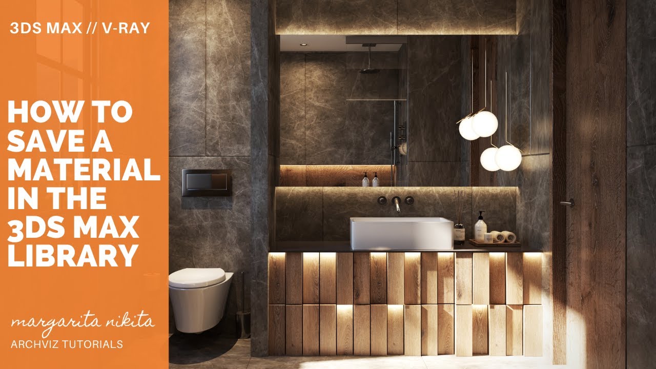 How to Save a Material in the 3ds Max library