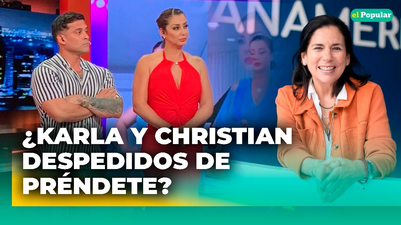 &iquest;Karla Tarazona y Christian Dom&iacute;nguez habr&iacute;an sido DESPEDIDOS de Pr&eacute;ndete? #elpopular