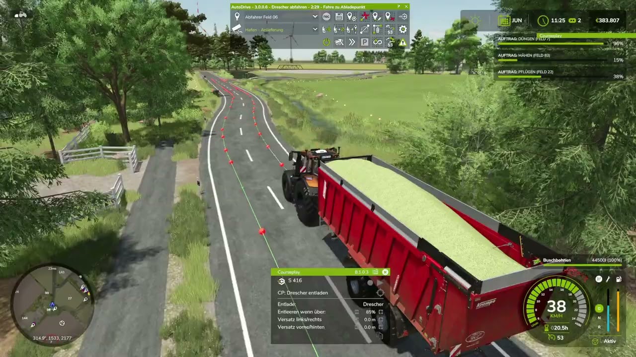 LS25 NF Marsch #48 Doch Rind- anstatt Schweinefleisch! Farming Simulator 22