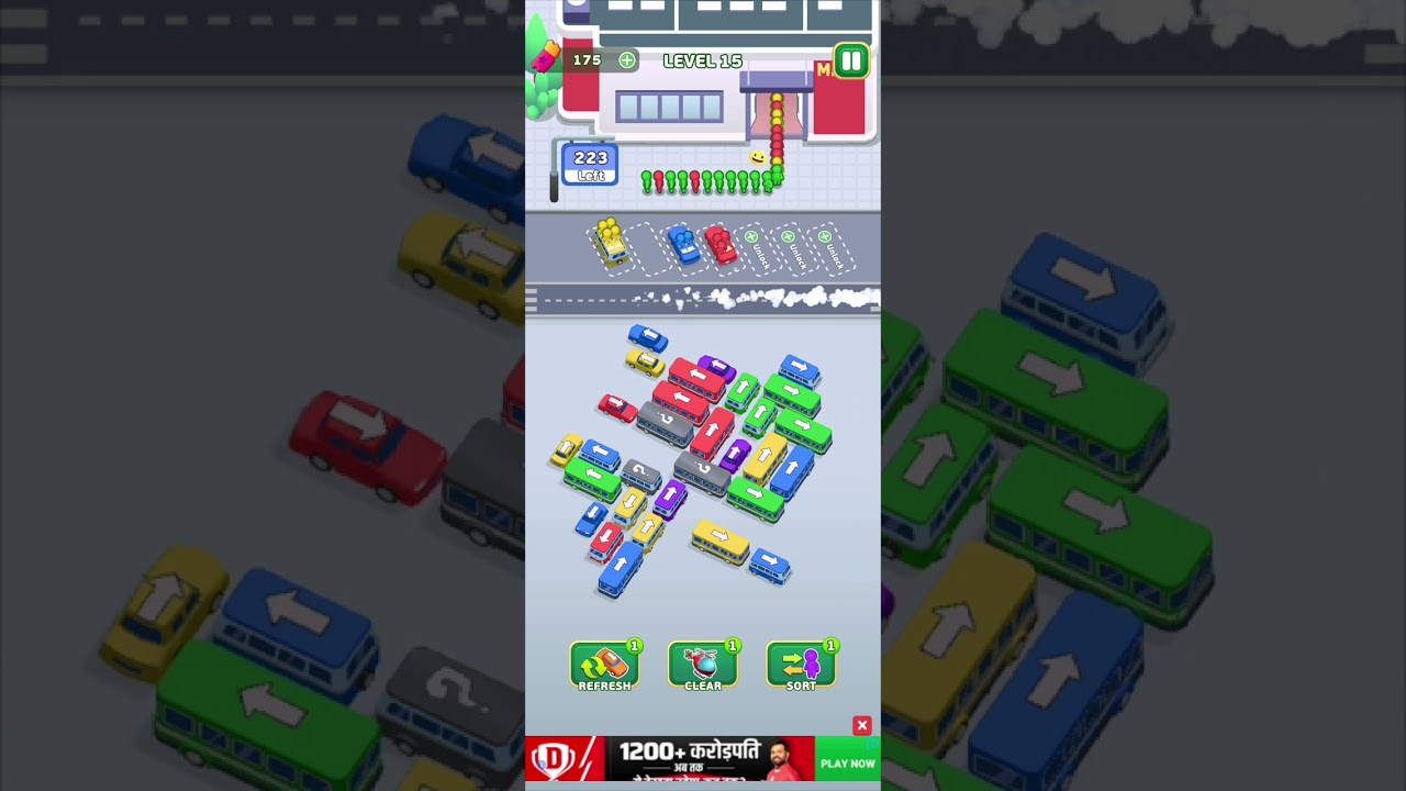 Bus Escape Traffic Jam Level 15 $$