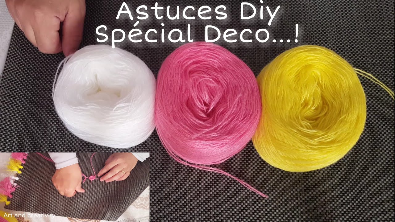 Set de table diy مشروع مربح من المنزل / بأقل الامكانيات /عمل فني سريع وسهل