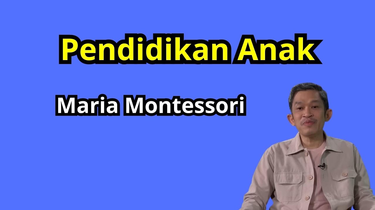 Dr. Fahruddin Faiz | Ngaji Filsafat | Pendidikan Anak ala Maria Montessori