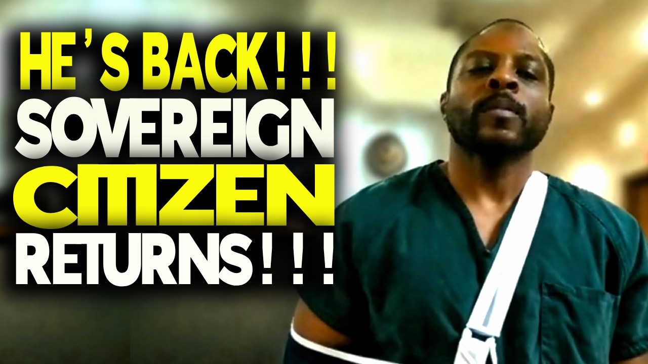 Fresh Out of Jail… And Already Back in Court! Sovereign Citizen FAIL!