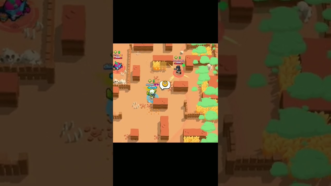 Brawl Stars 1 vs 4 Hunter || 