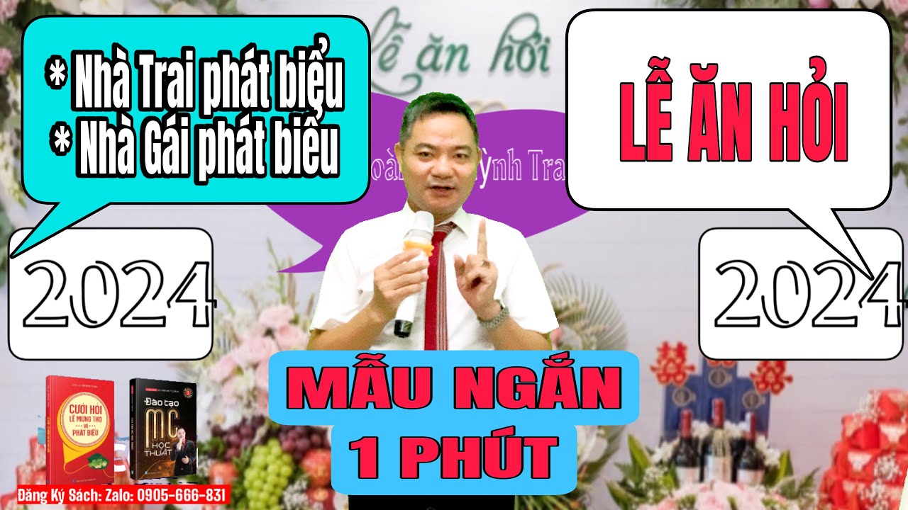 2 B&Agrave;I PH&Aacute;T BIỂU SI&Ecirc;U NGẮN TRONG LỄ ĂN HỎI.