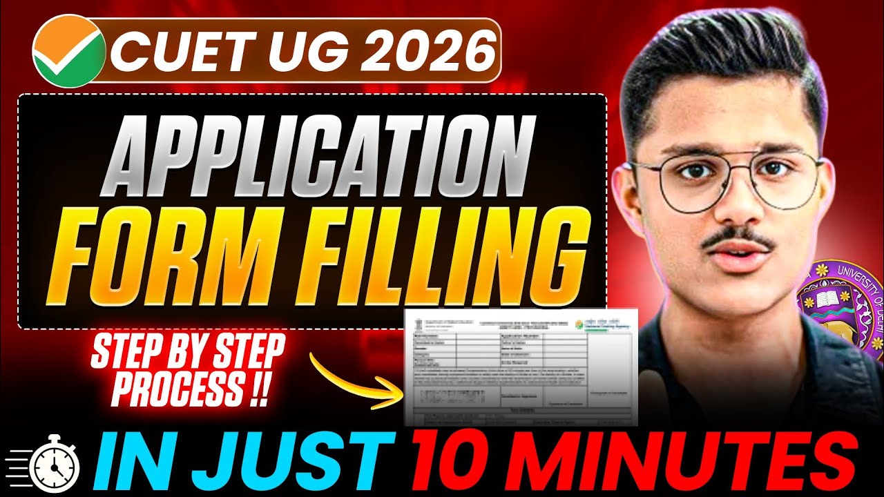 🚨How To Fill Cuet Ug 2026 Application Form | Cuet 2026 Form Filling Step By Step In Just 10 minutes!