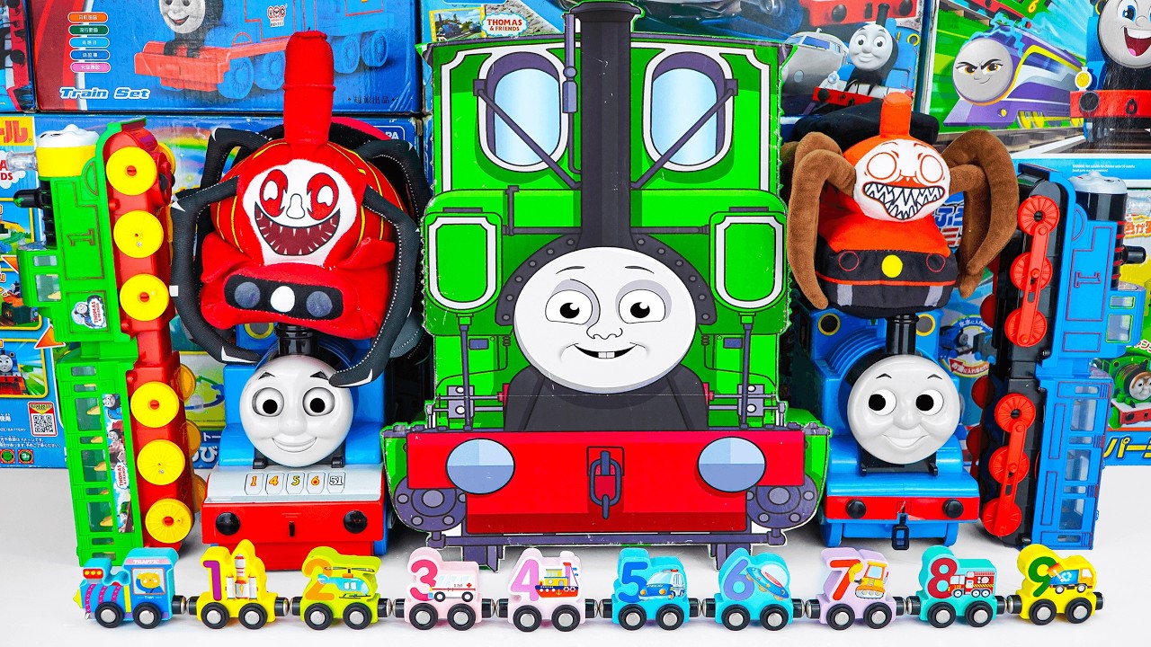 🌈🎉 Colorful Thomas World – Unbox all the Engines | Thomas & Friends Toys Collection 🚊💙 #thomas