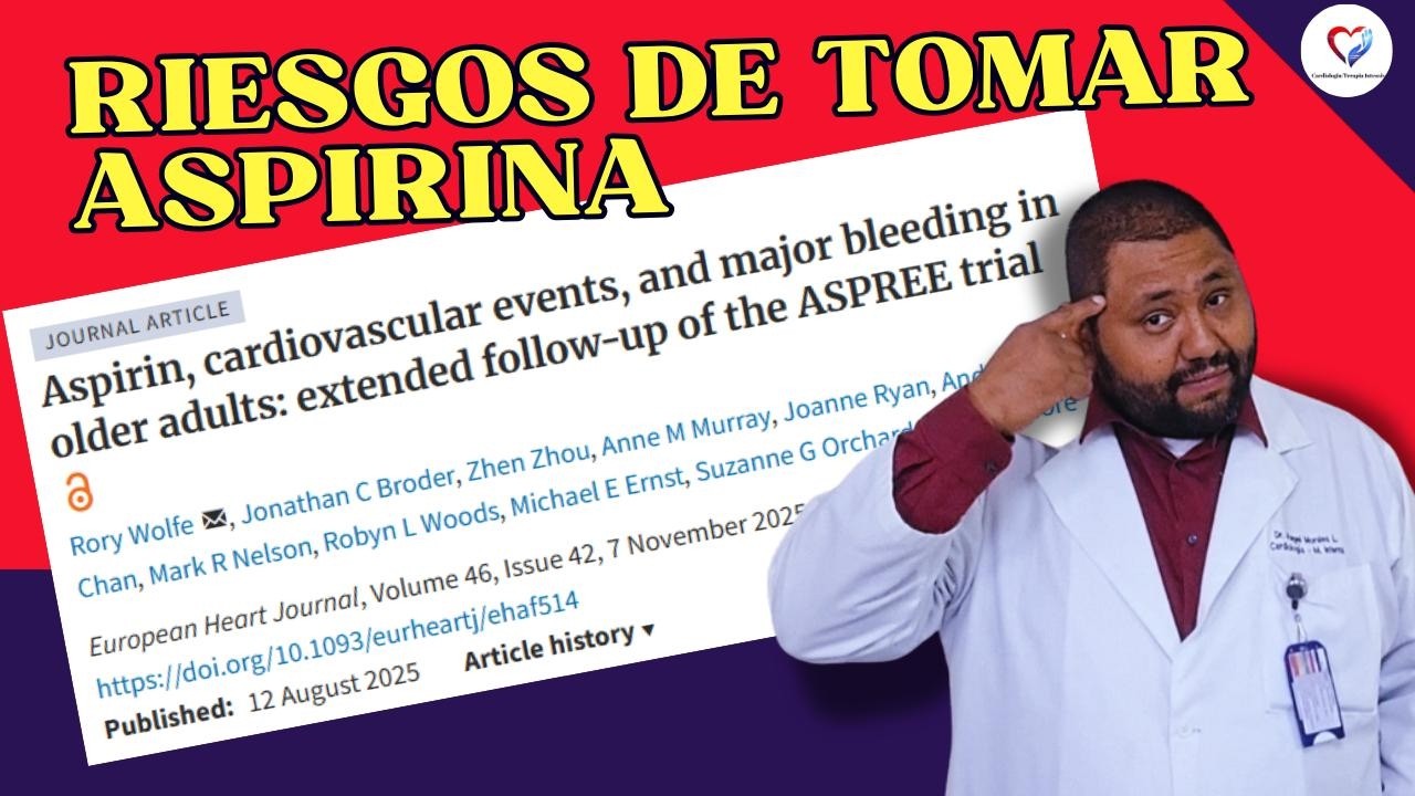 Estos son los riesgos de tomar ASPIRINA indevidamentes