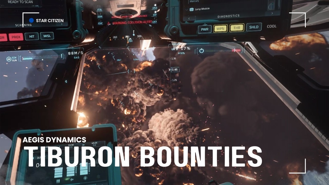 Aegis Tiburon - HRT to ERT Highlights | Star Citizen 4.8.0