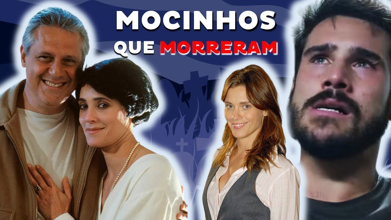 Os PROTAGONISTAS que MORRERAM nas NOVELAS