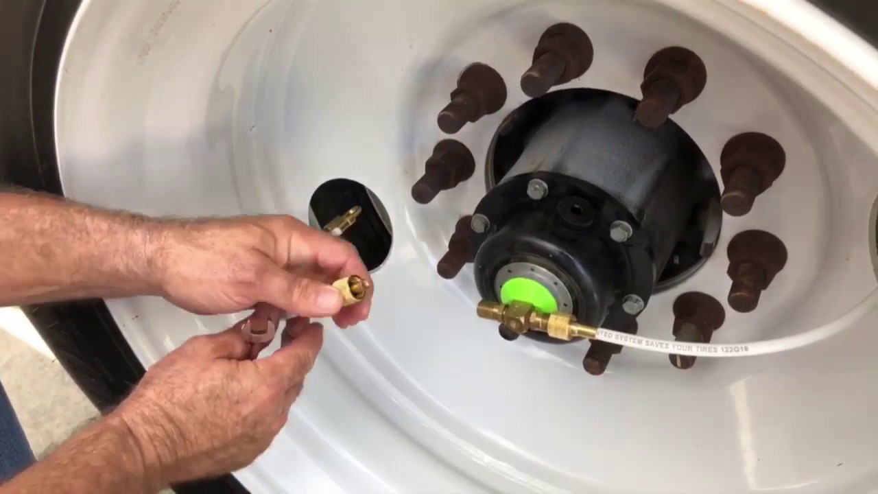 MTIS by P.S.I. - How To Check Air Pressure & Reinstall Tire Hose