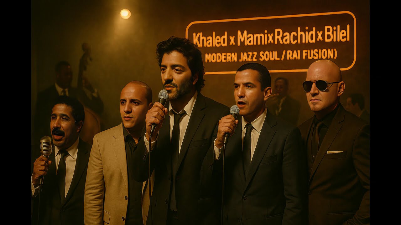 Cheb Khaled x Mami x Rachid Taha x Faudel x Bilel |  Rai Legends in Jazz Soul - أساطير الراي