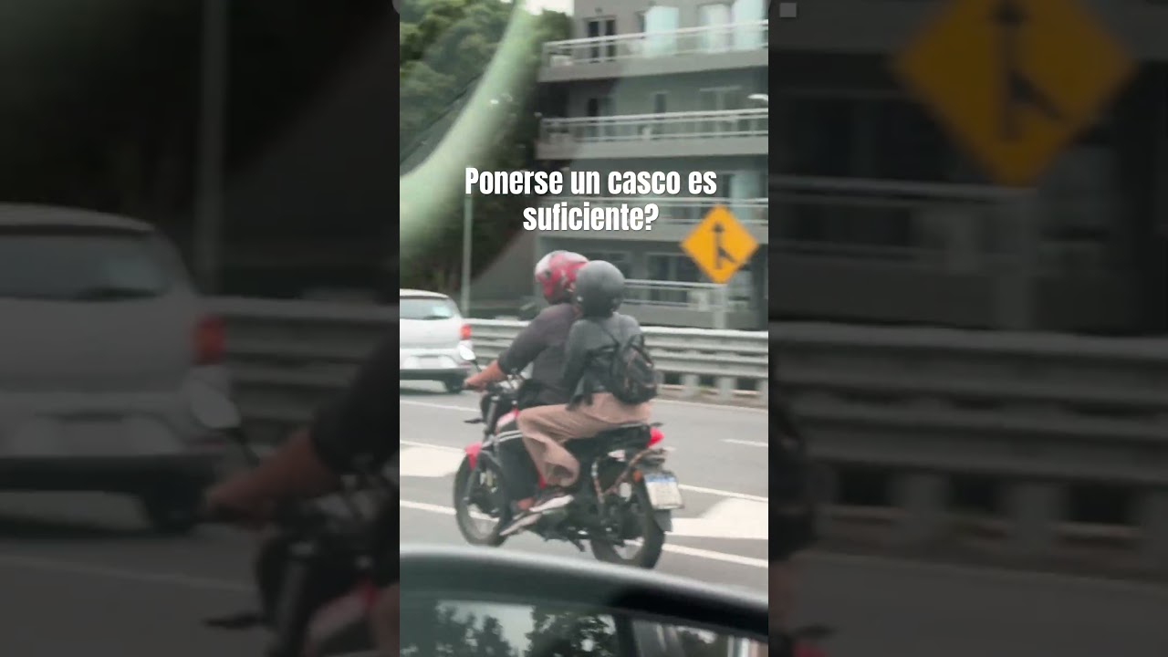 Ponerse un casco es suficiente?