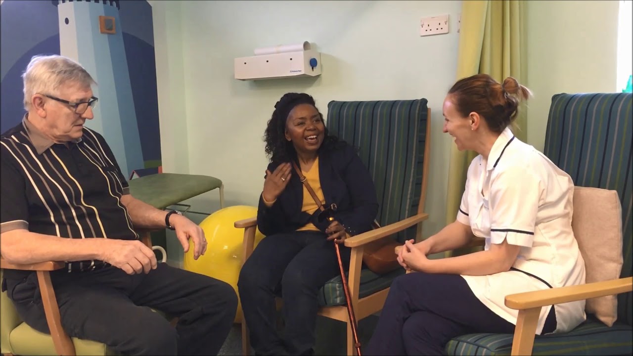 Wellbeing at Cynthia Spencer - launch and patient interview