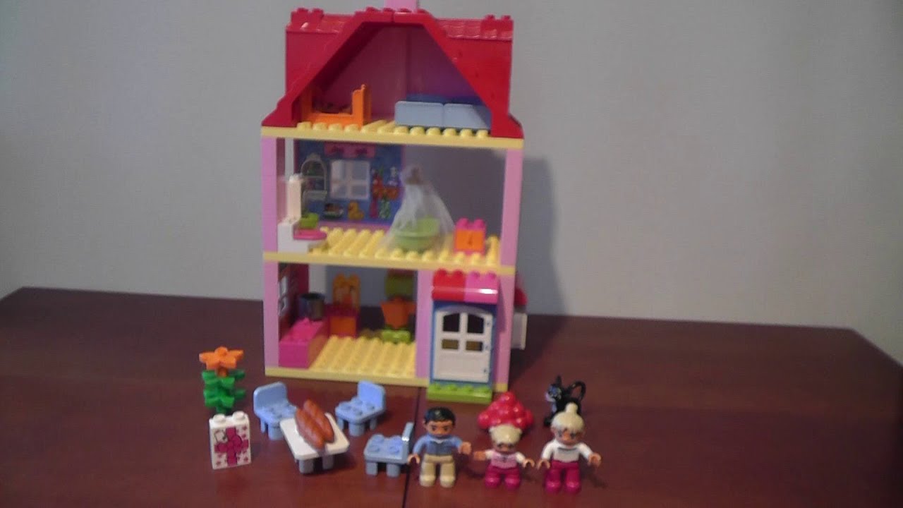unboxing LEGO DUPLO 10505 DOMEK DO ZABAWY rozpakowanie