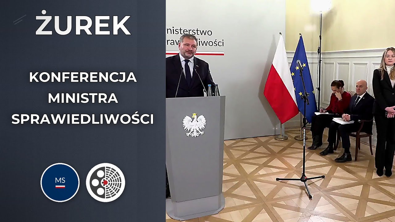 [MS]: Konferencja prasowa Ministra Waldemara Żurka.