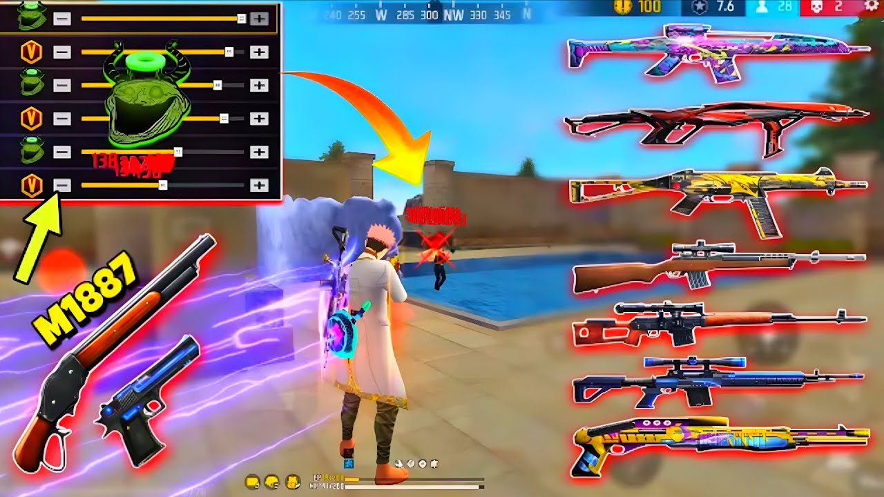 Free Fire Max Auto Headshot Trick 2026 Sensitivity ⚙️ 2gb, 3gb, 4gb Ram Headshot Sensitivity Setting