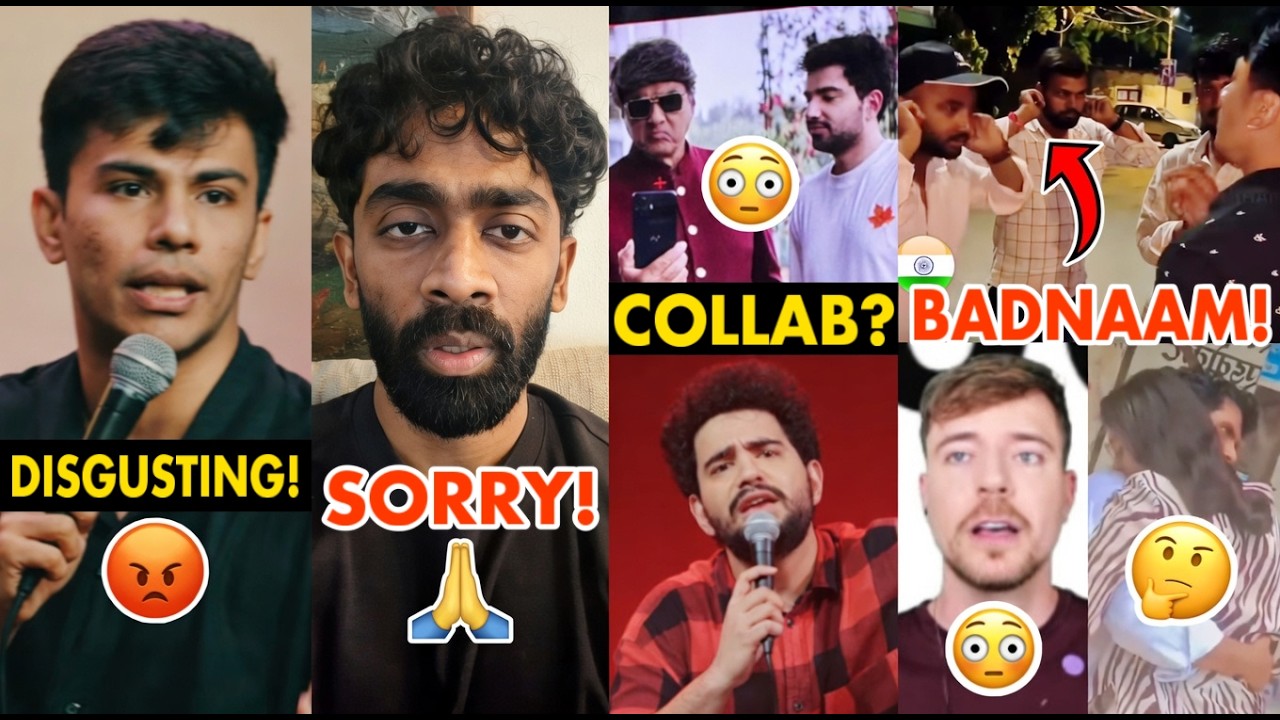 FINALLY! Pranit More &lsquo;Says Sorry&rsquo; After Massive Outrage 🙏, Samay Raina & Shaktimaan Collab,  MrBeast