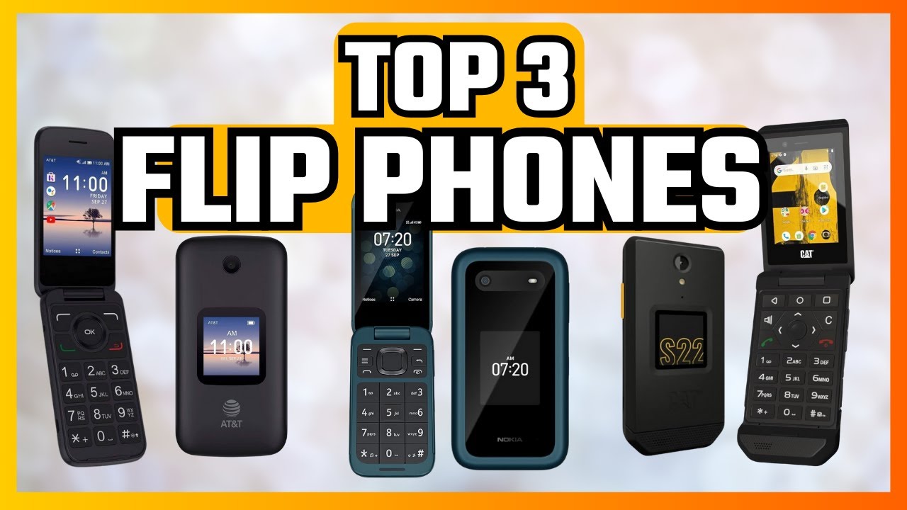 TOP 3 FLIP PHONES 2024