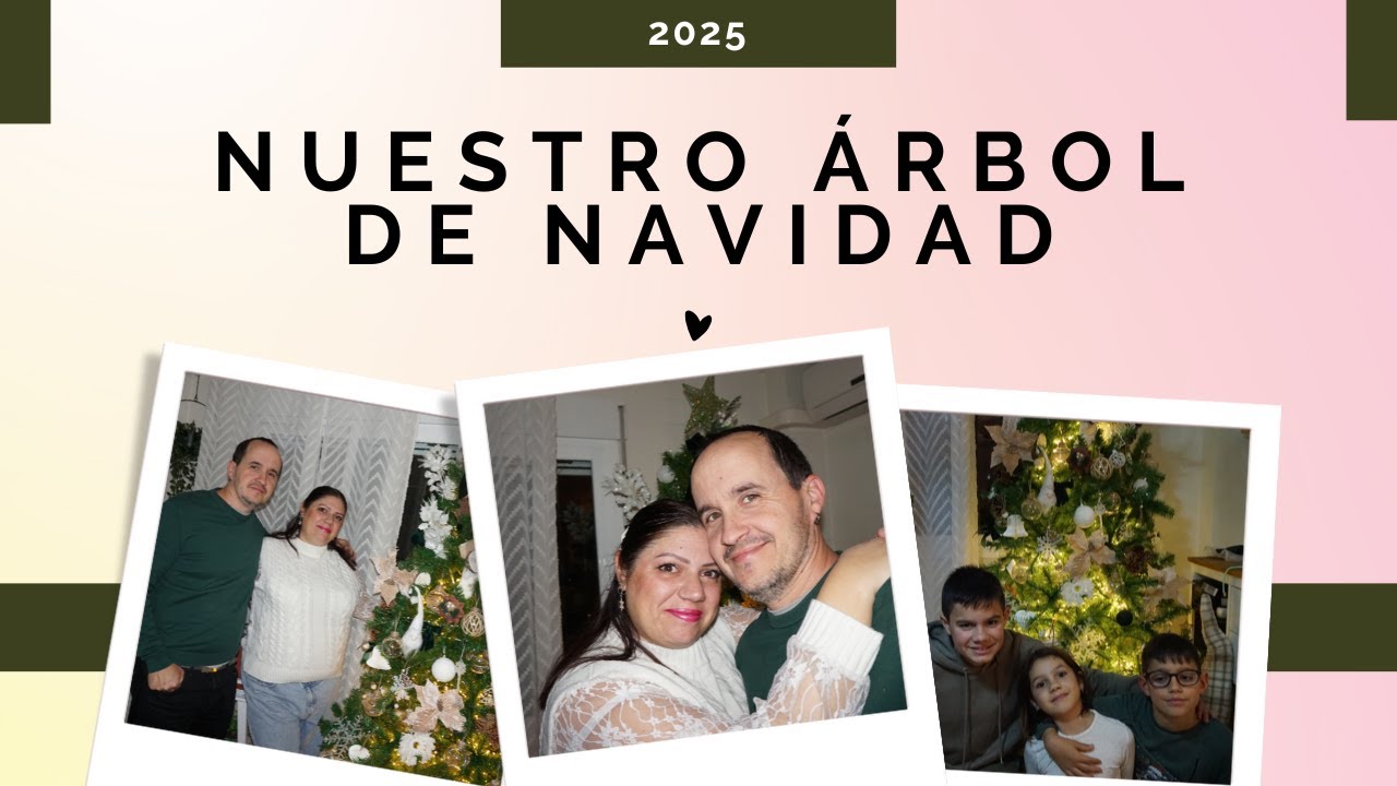 NUESTRO ÁRBOL DE NAVIDAD ESTILO NÓRDICO 2025🎅🏻🎄🤶🏻