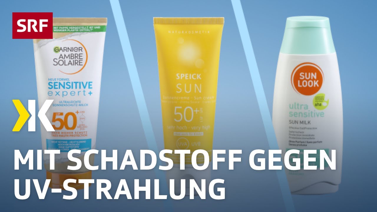 Sonnencremes im Test: Zwischen Schutzfaktor und Umweltschutz | 2023 | Kassensturz | SRF