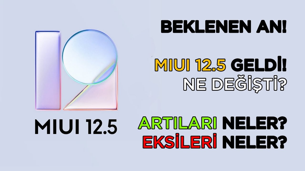 REDMI NOTE 8 PRO'YA MIUI 12.5 GELDİ! NE DEĞİŞTİ?